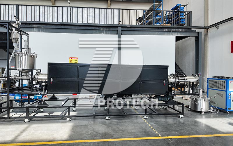 Вращающаяся трубчатая печь для опытно-промышленного/мелкосерийного производства